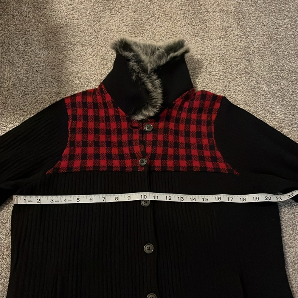 WoolRich Plaid Wool Button Up size Large - Picture 10 of 10